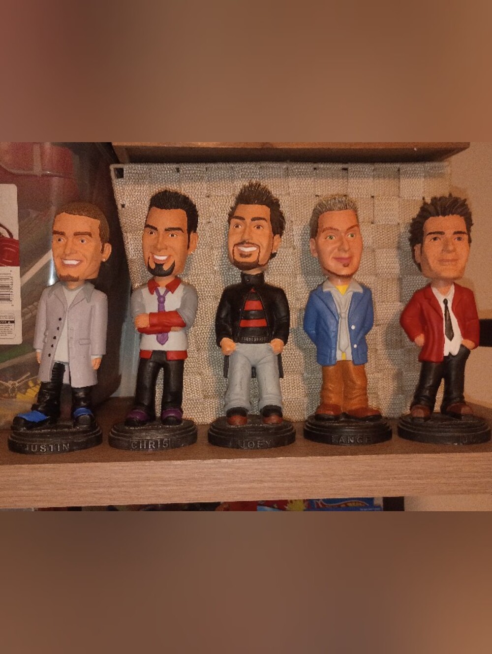 All 5 NSYNC BIVBLE HEADS WHOLE SET